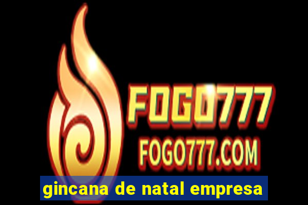 gincana de natal empresa